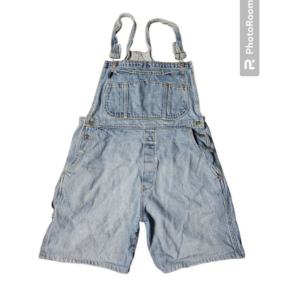 Dr. Martens RARE Vintage Denim Jean Bibs Overalls Size XL Unisex - Picture 1 of 10